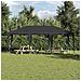 Tenda per Feste Antracite 6x4 m PE - Foto miniatura 4