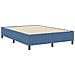 Letto Box Spring  Blu 140x200 cm Tessuto in corda - Foto miniatura 3