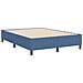Letto Box Spring  Blu 140x200 cm Tessuto in corda - Foto miniatura 8