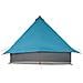 Tenda Familiare Tipi Blu 8 Persone Impermeabile - Foto miniatura 6