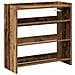 Scarpiera Legno Antico 60x25x62 cm in Legno Multistrato - Foto miniatura 1