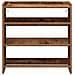 Scarpiera Legno Antico 60x25x62 cm in Legno Multistrato - Foto miniatura 4