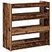 Scarpiera Legno Antico 60x25x62 cm in Legno Multistrato - Foto miniatura 6