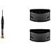 Fibbia Di Blocco Dell'archetto Compatibile Con Bose Qc35/35 Ii/45/se/qc - Nero + Cacciavite - Foto miniatura 1
