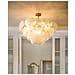 Lampadario Temash Vetro Ottone - Foto miniatura 1
