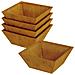 Vaso a Ciotola da Giardino 5 pcs Ruggine 40 x 40 x 15 cm - Foto miniatura 1