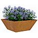 Vaso a Ciotola da Giardino 5 pcs Ruggine 40 x 40 x 15 cm - Foto miniatura 3