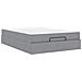 Struttura del letto Grigio chiaro 140 x 190 cm Tessuto - Foto miniatura 1
