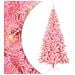 Albero di Natale con 300 LED con supporto Rosa 240 cm PVC - Foto miniatura 1