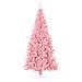 Albero di Natale con 300 LED con supporto Rosa 240 cm PVC - Foto miniatura 3