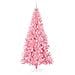 Albero di Natale con 300 LED con supporto Rosa 240 cm PVC - Foto miniatura 4
