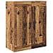 Mobile a muro 2 pcs Legno vecchio 69,5 x 34 x 90 cm - Foto miniatura 7