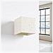 Lampada Da Parete Quad Cemento Beige Sl. 1844 - Industriale Lampada Da Parete Beige 10x10x12 Cm - Foto miniatura 2