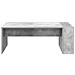Tavolino da salotto Grigio cemento 95 x 50 x 34 cm - Foto miniatura 5