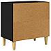 Casa per Gatti Nero 51 x 30 x 52 cm Legno multistrato - Foto miniatura 7