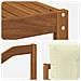 Set di divani da esterno con cuscino 7 pcs Naturale e Crema - Foto miniatura 8