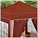 Tenda per feste a pop-up 195 x 195 x 245 cm Terracotta - Foto miniatura 4