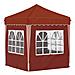 Tenda per feste a pop-up 195 x 195 x 245 cm Terracotta - Foto miniatura 9