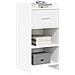Credenza Bianco 40 x 36 x 80 cm Legno ingegnerizzato - Foto miniatura 2