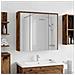 Mobiletto per specchio da bagno Legno vecchio - Foto miniatura 2