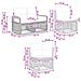 Set Divano da Giardino 9 pcs Grigio polyrattan - Foto miniatura 7