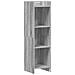 Libreria Sonoma grigio 30 x 30 x 111 cm Legno ingegnerizzato - Foto miniatura 1