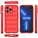 Iphone 13 Pro Con Custodia Rigida Di Colore Rosso - Foto miniatura 6