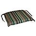 Cuscino Double Face in Poliestere Beige / Rigato per Sedia Giardino - Foto miniatura 4