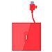 Power Bank Batteria Esterna 1720 mAh - Rosso - Foto miniatura 1