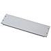 Pannello Cieco 3 Unita' Per Chiusura Spazi Vuoti In Armadi Rack 19" Viti Incluse Grigio - Foto miniatura 1