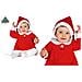 Costume Babbo Natale Neonata 1/2 Anni - Foto miniatura 1