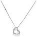 Collana In Argento 925 - Collezione Amore - Colore Rodio - Misura Unica - Foto miniatura 1