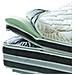 Materasso Piazza E Mezza Elettra, Sfoderabile In Memory Foam E Micromolle Insacchettate, 100% Made In Italy, Anti Acaro E Anallergico, Cm 120x190h32 - Foto miniatura 10