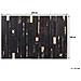 Tappeto Patchwork Nero E Oro In Pelle - 140x200cm - Artvin - Foto miniatura 3