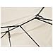 Gazebo In Acciaio E Tessuto Beige 300 X 400 Cm Colos - Foto miniatura 5