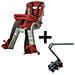 Seggiolino Anteriore Da Bicicletta Orion Rosso Con Blocco Fissaggio Canna 37603266/24 - Foto miniatura 1