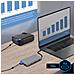 Hub Usb-c 3x Usb 1x Hdmi 1x Vga 1x Ethernet 1x Usb-c 1x Microsd /sd Grigio - Foto miniatura 5