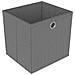 Mensola con 6 Scatole a Cubo Grigia 103x30x72,5 cm in Tessuto - Foto miniatura 8