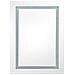 Armadietto Bagno con Specchio e LED Bianco Lucido 50x13x70 cm - Foto miniatura 5