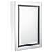 Armadietto Bagno con Specchio e LED Bianco Lucido 50x13x70 cm - Foto miniatura 8