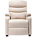 Poltrona Massaggiante Crema in Tessuto - Foto miniatura 4
