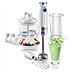 Frullatore ad Immersione SHB 4360 con Recipiente da 0.8 L Potenza 800 Watt Colore Bianco - Foto miniatura 1