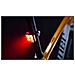 Luce Posteriore a LED Rosso per Bici Colore Argento - Foto miniatura 5