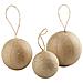 510313 Ball christmas ornament Carta Beige 6pezzo (i) decorazione natalizia - Foto miniatura 1