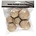 510313 Ball christmas ornament Carta Beige 6pezzo (i) decorazione natalizia - Foto miniatura 2