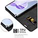 Custodia Compatibile Con Oneplus 9rt 5g In Nero Di Notte - Coperchio Protettiva Con Chiusura Magnetica, Funzione Stand E Tasca Per Le Carte - Foto miniatura 5