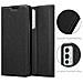 Custodia Compatibile Con Oneplus 9rt 5g In Nero Di Notte - Coperchio Protettiva Con Chiusura Magnetica, Funzione Stand E Tasca Per Le Carte - Foto miniatura 6