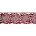 Tappeto Passatoia In Tessuto Jacquard Linea Emozioni Disegno Optical Rosso 57x400 Rosso - Foto miniatura 1