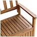 Panca Da Giardino Con Contenitore Legno 160 Cm Sovana - Foto miniatura 4