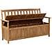 Panca Da Giardino Con Contenitore Legno 160 Cm Sovana - Foto miniatura 5